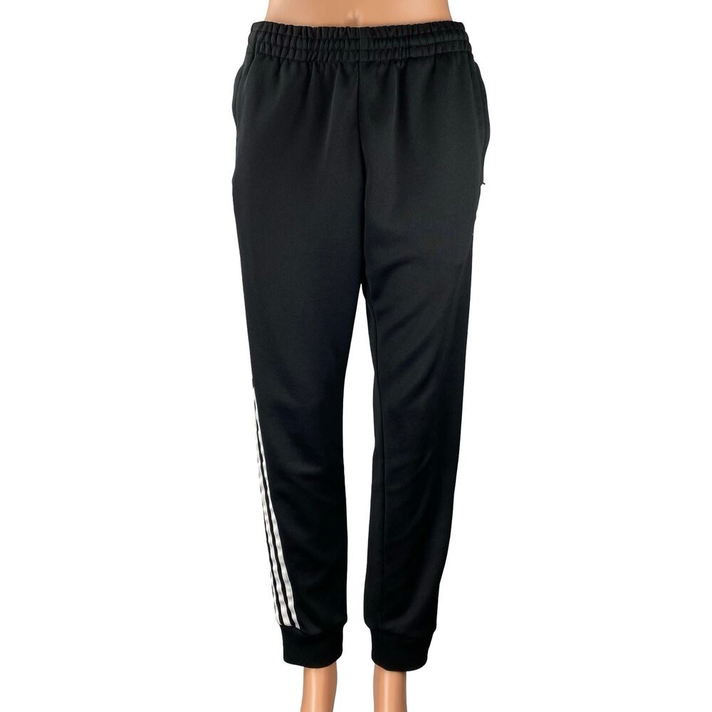 Adidas Essentials 3 Stripes Athletic Activewear Track Jogger Trousers Pants Sz M